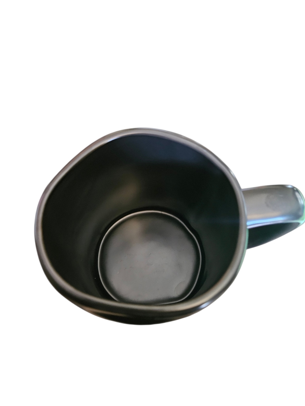 Rae Dunn Black "BOSS" Ceramic Coffee Mug - Picture 3 of 4